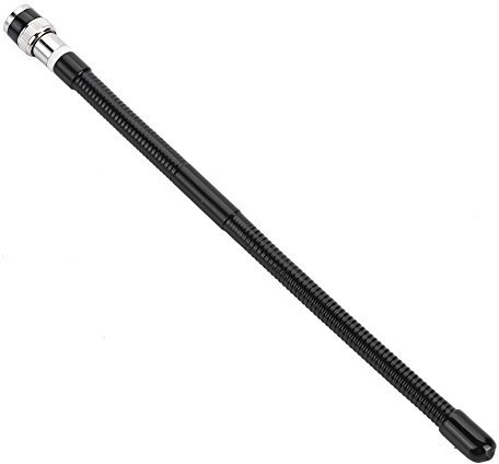 Demeras BNC Male Antenna 24.5cm/9.6in 10W 27MHz Soft Whip Aerial Portable Handheld Walkie Talkie Antenna for Scanner Radio Communication, peripherals