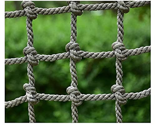 Indoor Kletternetze for Kinder Sicherheitsnetz, Spielplatz Große Kletterleiter Net Schaukel Heavy Duty Frachtnetz Außensporttraining Erweiterung Net ( Color : 15cm-16mm , Size : 1*1m(3.3*3.3ft) )