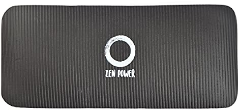 Zen Power Extra Dicke Knie-Schutzmatte, Knee-Pad für Yoga, 61x25x1,5cm, rutschfeste Kniematte aus hochwertigem NBR Schaum, Sitz-Kissen für Yoga Pilates Fitness Haushalt Garten und unterwegs