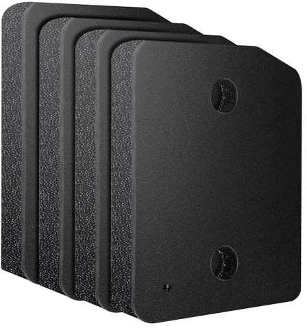 4 Stück Trockner Filter, für Miele T1 Wäschetrockner, Wäschetrockner Sockelfilter, Schwammfilter Filtermatte für eine verlängerte Lebensdauer des Trockners (207 mm * 157 mm * 30 mm)