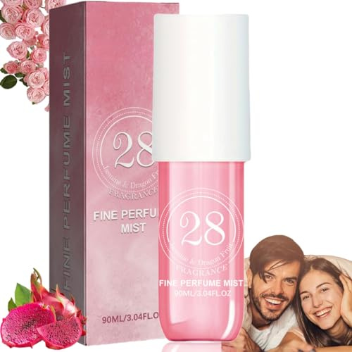 28# Fruity Body Spray,Long Lasting Perfumes for Women and Men,Body & Hair Fragrance Mist,Body Fragrance Perfume,Moisturising Moisturises Skin Spray,Moisturizing Feromones Oil,Hair Mist Perfume