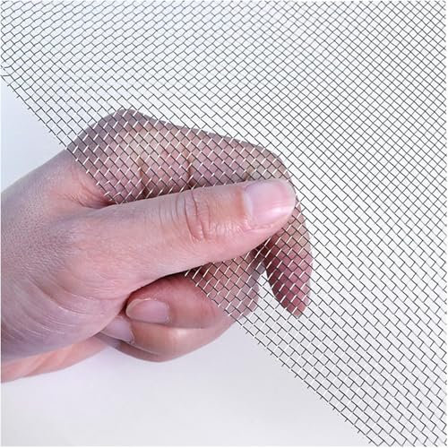 Hochwertiges Drahtgeflecht Aus 304 Edelstahl, Volierendraht, Maschendraht, Edelstahlgewebe Für Belüftung, Schutzgitter, Mäuse & Insektenschutz (Silver 1x6m)