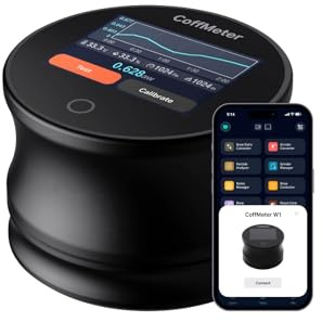 COFFMETER W1 Affordable precision water activity meter (0.02 aw) for coffee beans. Bluetooth sync to CoffeeOS.