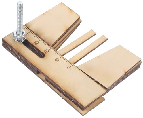 Totority Attrezzi da Ormeggio in Legno per Modellismo Navale, Strumento Fisso Compatto per Kit di Modelli di Imbarcazioni in Legno Display Scala Integrato, Accessori per Modellismo Velico