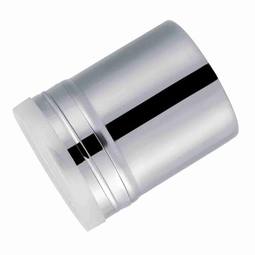 FTVOGUE Shaker per Polvere in Acciaio Inossidabile con Coperchio Ermetico Spolverata Uniforme di Zucchero e Cacao, Strumento di Cottura Ideale per Chef e Baristi Casalinghi (taglia piccola)