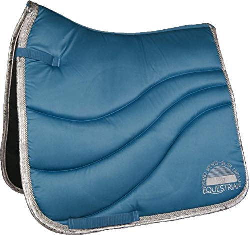 HKM 4057052343704 Saddle Cloth Venezia Silicone-6800 Azure Pony Dressage