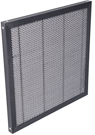 YWBL-WH Accessoire de Panneau de Plate-Forme de Lit de Travail de Table de Travail de Nid D'abeilles pour la Découpeuse de Gravure de (400x400x22mm)