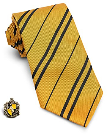 Funidelia Offizielle Harry-Potter Krawatte für Herren und Damen. Verkleidungszubehör für Erwachsene - Outfit für Erwachsene für Partys, Karneval und Halloween