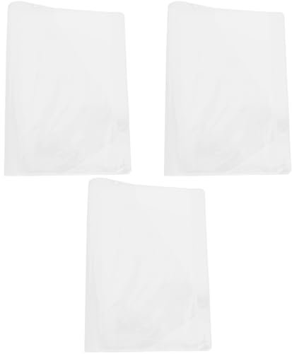 MAGICLULU 3stücke Buchumschlag Transparent Schutzhülle Für Notizbücher Flexibel Langlebig Für Schulbücher Und Scrapbooks Praktische Buchschutzfolie