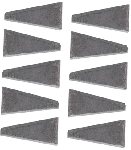 Homoyoyo 10pcs Small Carbon Steel Axe Wedge Hammer Wedges Axe Handle Fixing Accessories for Outdoor Handle Installation and Reinforcement