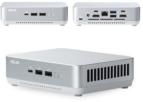 Cutesliving NUC 14 Pro+ Mini PC compatible avec processeur Core Ultra 7 155H 16 cœurs, 14e génération, carte graphique ARC 14e génération, écran Quad 4K, Thunderbolt 4, solution compacte pour les