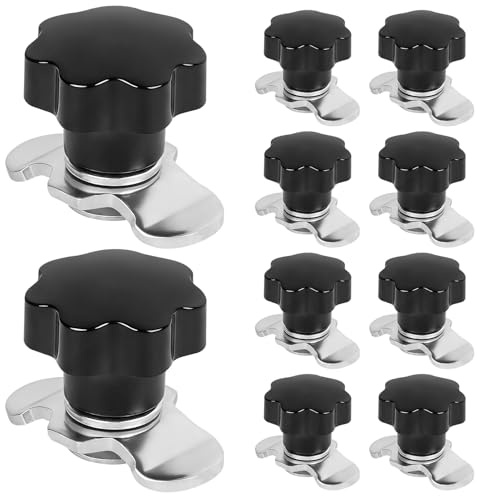 WDZGX Skruvmontering Airline Airlineskena tillbehör montering m8 x 20 mm 10 st
