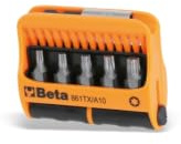 Beta 861TX/A10 - Serie di 10 inserti con portainserti magnetico in astuccio tascabile