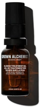 Grown Alchemist Natürliches Hautpflege-Gel mit Salicylsäure & Weißer Weide - Ausgleichende Gesichtspflege bei Unreinheiten mit Weihrauch & Zink - Effektives Anti-Pickel Serum für reine Haut, 15mL