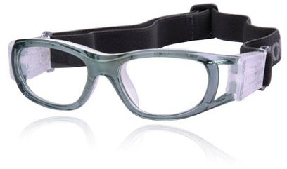 VOLOCOVER（TM Unisex Kids Protective Sports Goggles Glasses for Basketball Football Volleyball Squash Hockey (Grey)