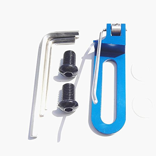 SHARROW Pfeilauflage Magnetisch Bogenpfeilauflage für Recurve Bögen Linke Hand Bogensport (Blau)