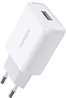 Ugreen Accesorios Smartphones Marca Modelo USB-A QC 3,0 18W Wall Charger-EU White