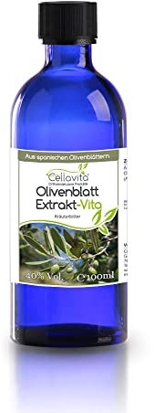 Cellavita Olivenblatt-Extrakt Vita Tinktur Tropfen aus Olivenblätter 100ml