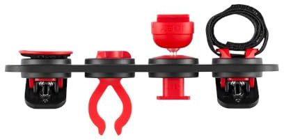 JOBY Wavo AIR Mounting Pack, Mic Accessories, Wireless Microphone, Mic Placement, Vlogging, Filmmaking, Interviews, Smartphone, Camera
