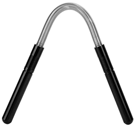 ZJchao Gesichtshaarentferner, Edelstahl Manuelle Haarrolle Epilierer Beauty Spring Threading Tool Reinigung Gesichtshaar Make-up für Gesicht Lippenhaarentfernung (Schwarz)