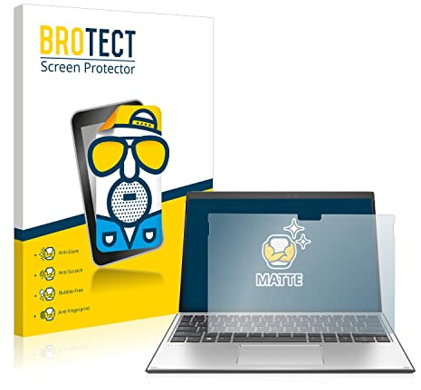 BROTECT Schutzfolie für HP Elite x2 G8 | Entspiegelnder Displayschutz Made in Germany Matte Displayschutz-Folie Anti-Reflex Anti-Fingerprint Einfache Montage