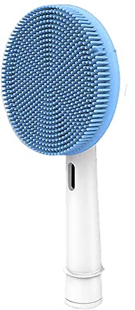 Testina di Ricambio per Spazzola per la Pulizia del Viso per Basi per Spazzolini Elettrici Spazzole Rotanti per Viso in Silicone Impermeabili per Pulizia, Esfoliazione, Pulizia