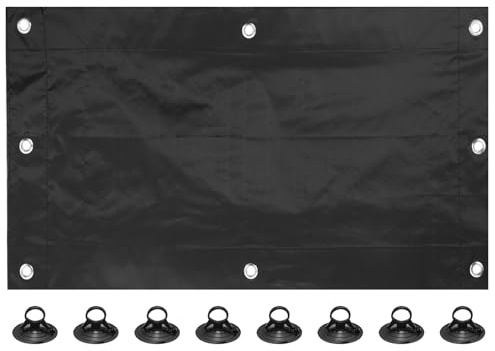 PATIKIL Nursery Blackout Curtain, 47 x 38 Blackout Blinds Temporary Room Darkening Shade with Suction Cups for Nursery Bedroom