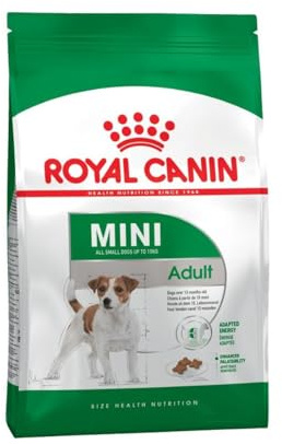 Royal Canin Mini Adult | 2 kg | Alleinfuttermittel für Hunde Kleiner Rassen | Omega -3 Fettsäuren für Haut und Fell | Abgestimmter Energiegehalt und angepasste Krokettengröße
