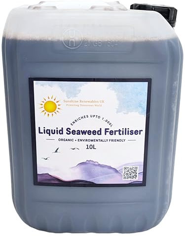 Generic Seaweed Liquid Fertiliser 10L | Packed with Organic Minerals & Nutrients | For Powerful Foliar, Root & Produce Growth | Enviromentally Friendly Product