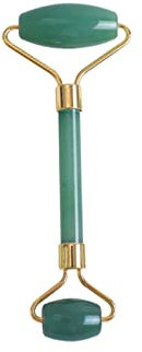 BIANMTSW Grünes Urin-Augenmasken-Set, natürliches Jade-Kristall-Augen-Relax-Schlafmaske, Gesichtsroller, Gua-Sha-Massage, Typ 06 Voller Textur