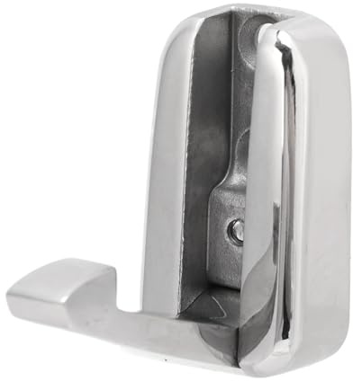 Sxhlseller Klappbare Kleiderhaken für Boote, 2 X 1,14 Zoll Wandhaken, Platzsparend, 5,6 Kg Traglast, Faltbarer Huthaken aus Edelstahl für Yacht, Wohnmobil, Hotel, Kino