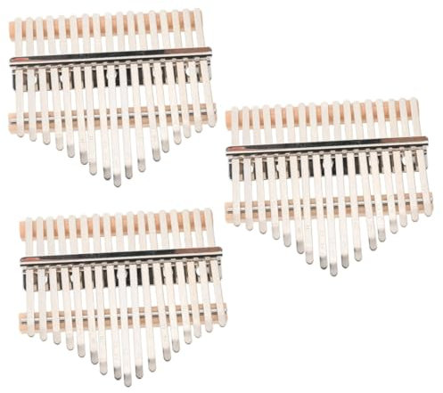 SHOWERORO 3sätze Daumenpiano-zubehör Kalimba Ersatzkit Mit Hochwertigen Materialien Für -enthusiasten Und Musikanfänger Einfach Zu Montieren