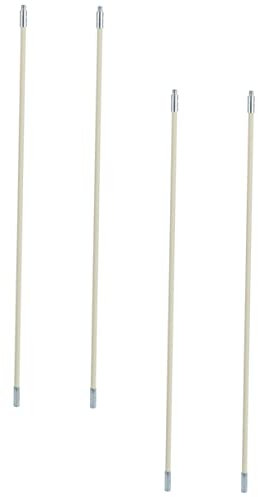 Chimney Cleaning Rods 4pcs Plastic Flexible Sweep System