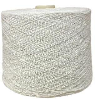 Ullgarn för vävning. 1,2 kg hel kon. 100 % ull Fint 8 nm antal.