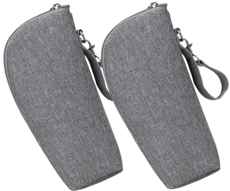 Warmhm 2pezzi Borsa Termica per Biberon Contenitore per Biberon per Ragazzo Ragazza Ragazza Organizzatore per Conservare Refrigeratore Custodia Termica