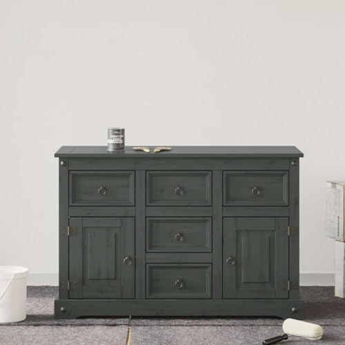 Genérico Pintura para Muebles Gris 0,75 L Impresión en Pared, Pinturas Gris,4008533