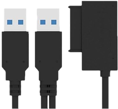 Hangsu Cavo di conversione dati da USB 2.0 tipo C a 13 pin per hard disk 6 + 7 facile per notebook esterno connettore rigido portatile