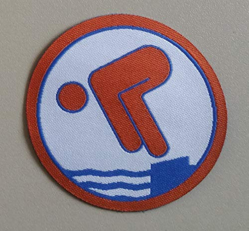 Freischwimmer RUND Stoffabzeichen (Bronze) ® Erlebe Wasser