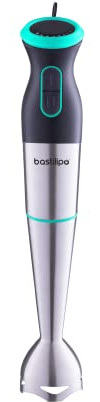 TURBOMIX-700-V, Batteur à main inox, 700W, régulateur de vitesse, 4 pales inox, vert - Modèle : TURBOMIX-700-V