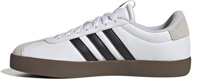 adidas Women's VL Court 3.0 Sneaker White/Black/Grey