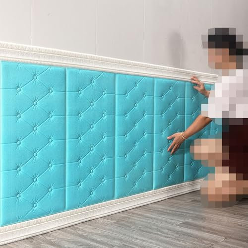 3D Wall Panels Peel And Stick,XPE Foam Stone 3D Wallpaper, Textured Faux Brick Wall Panels Black for Living Room Bedroom TV Backdrop Office,B,6 PCs 13.7x27.5 inch
