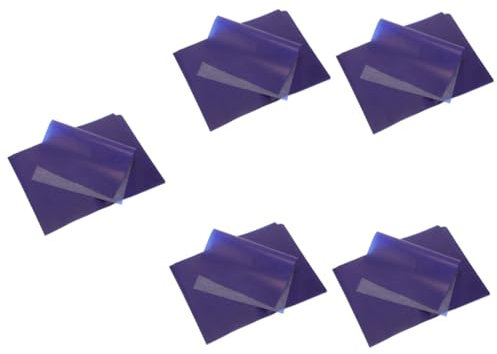 HOMSFOU 5 Sätze Kohlenstoff Tag Skizzieren Muster -zeichnungspapier Graphit Kohlepapier Zum Durchzeichnen Kopierpapier Büro-pauspapier Basispapier Kopieren 50 Blätter * 5
