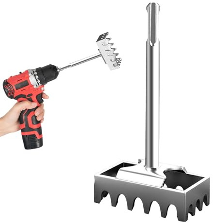 SDS Plus – Coupe-trou carré créatif en acier au manganèse, scie à découper pour boîte électrique, perforatrice carrée en une étape pour boîte électrique, brique, béton, ciment et pierre (1)