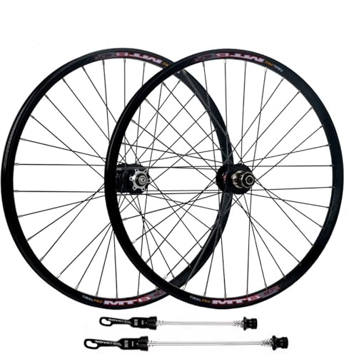 24/26/27,5/29 Zoll Mountainbike-Vorder- Und Hinterrad-Scheibenbremse Aluminiumfelge Schnellspanner-Laufradsatz 7-11-fach Kassette(Wheelset,29in)
