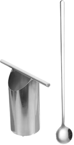 VICASKY Outil à Perforer Pastèque 2 Pièces en Acier Inoxydable 304, Dénoyauteur de Fruits Moyen, Vide-poires Manuel Cuisine, Usage Facile pour Jus et Découpe Fruits Frais
