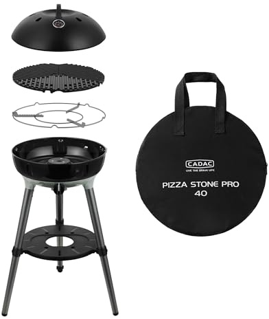 CADAC - Barbecue Carri Chef 40 30mBar + Livre de recettes de camping | Barbecue à gaz avec grille et livre de recettes, Accessoires de camping et de barbecue, Utilisation en extérieur