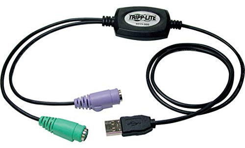 Tripp Lite USB to PS/2 Adapter - Keyboard and Mouse (B015-000)