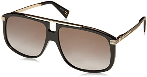 Marc Jacobs Herren 243/S FQ 2M2 60 Sonnenbrille, Schwarz (Black Gold/Gy Grey)