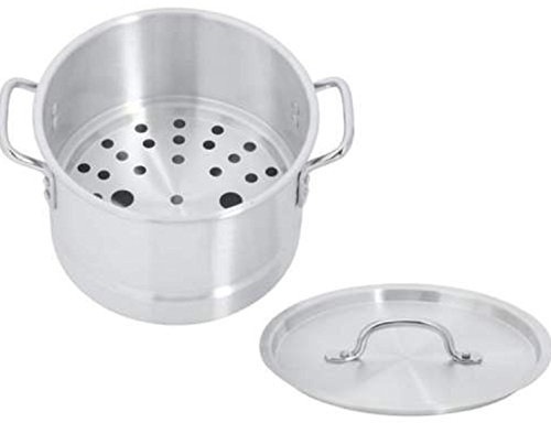 USA Premium Store 12 Qt Tamale Steamer Vaporera Stock Pot Premium Aluminum Tamalera 3 Gallons