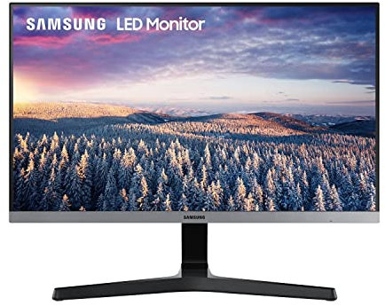 Samsung LS24R350FHUXEN 24 LED SR35 Gaming Monitor - 75Hz, FullHD 1920 x 1080, Freesync, HDMI, VGA, Dark Grey